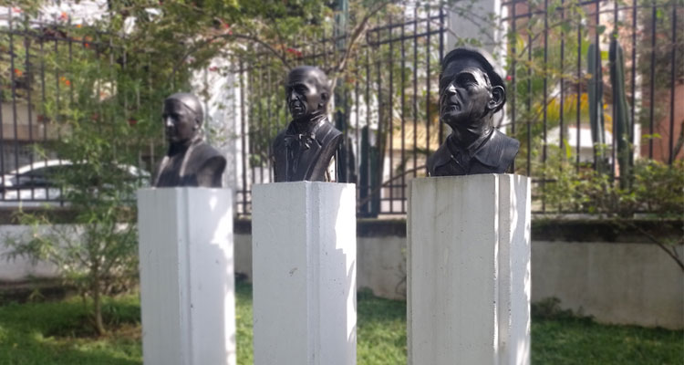 Bustos de personajes de Envigado