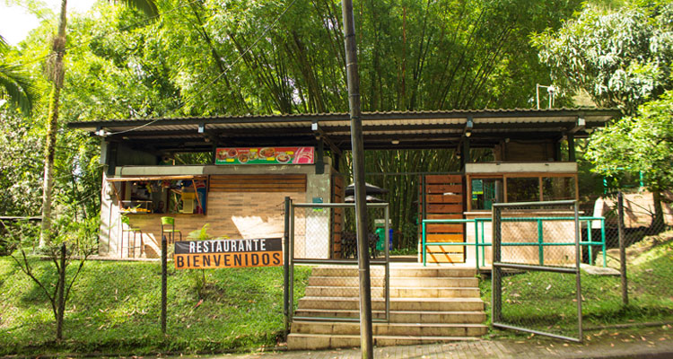 entrada al skate park el salado