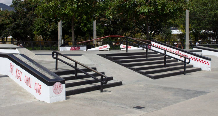 Modulos y Rampas de la Pista de Skate