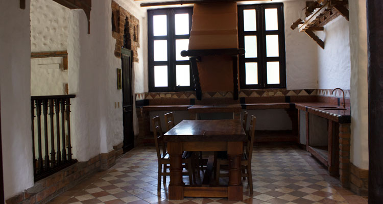 cocina de la casa del parque la guayacana