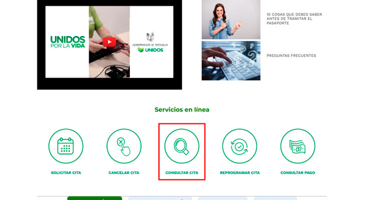 icono de consultar cita