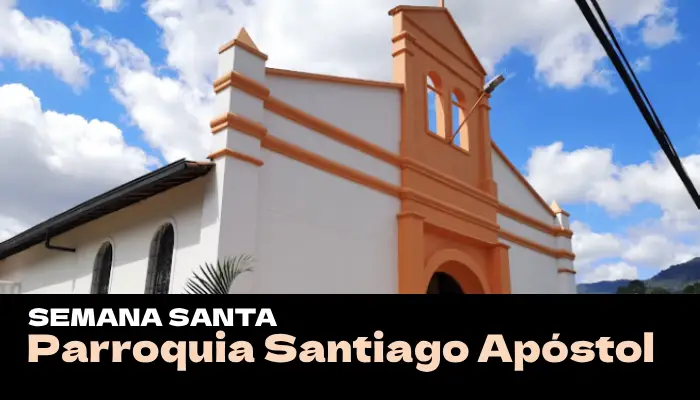 Semana mayor en la iglesia santiago apostostol envigadeña